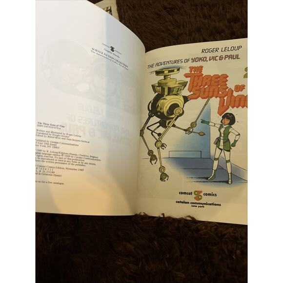 The Adventures of Yoko, Vic & Paul Issues 1 & 2 Vulcans Force 3 Suns of Vina - Picture 7 of 16